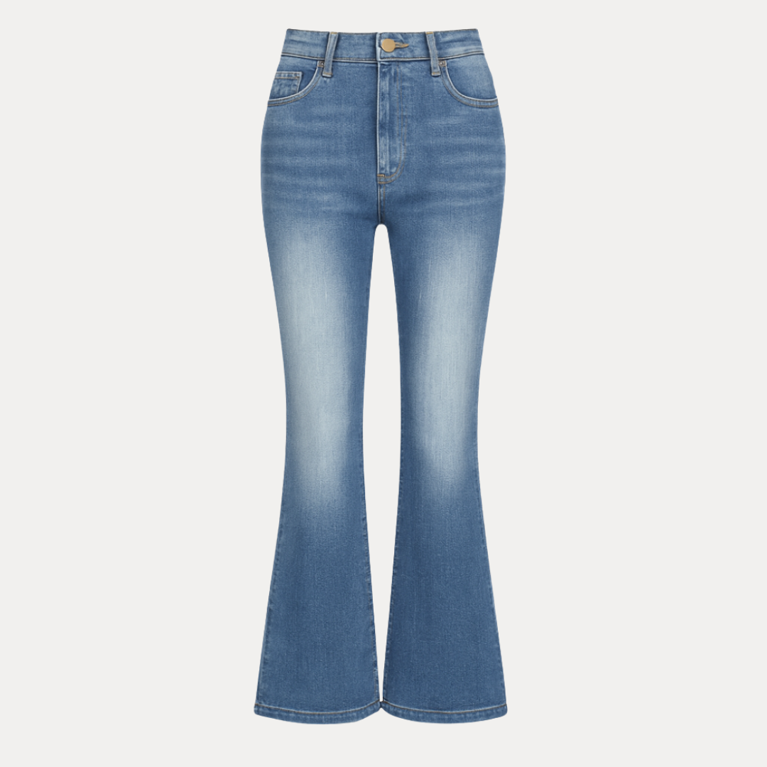Alessia | Jeans Bootcut a Vita Alta