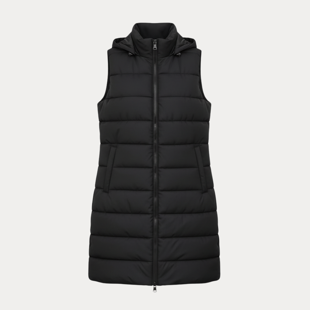 Livia | Gilet Donna Puffer Mid-Length Raffinato