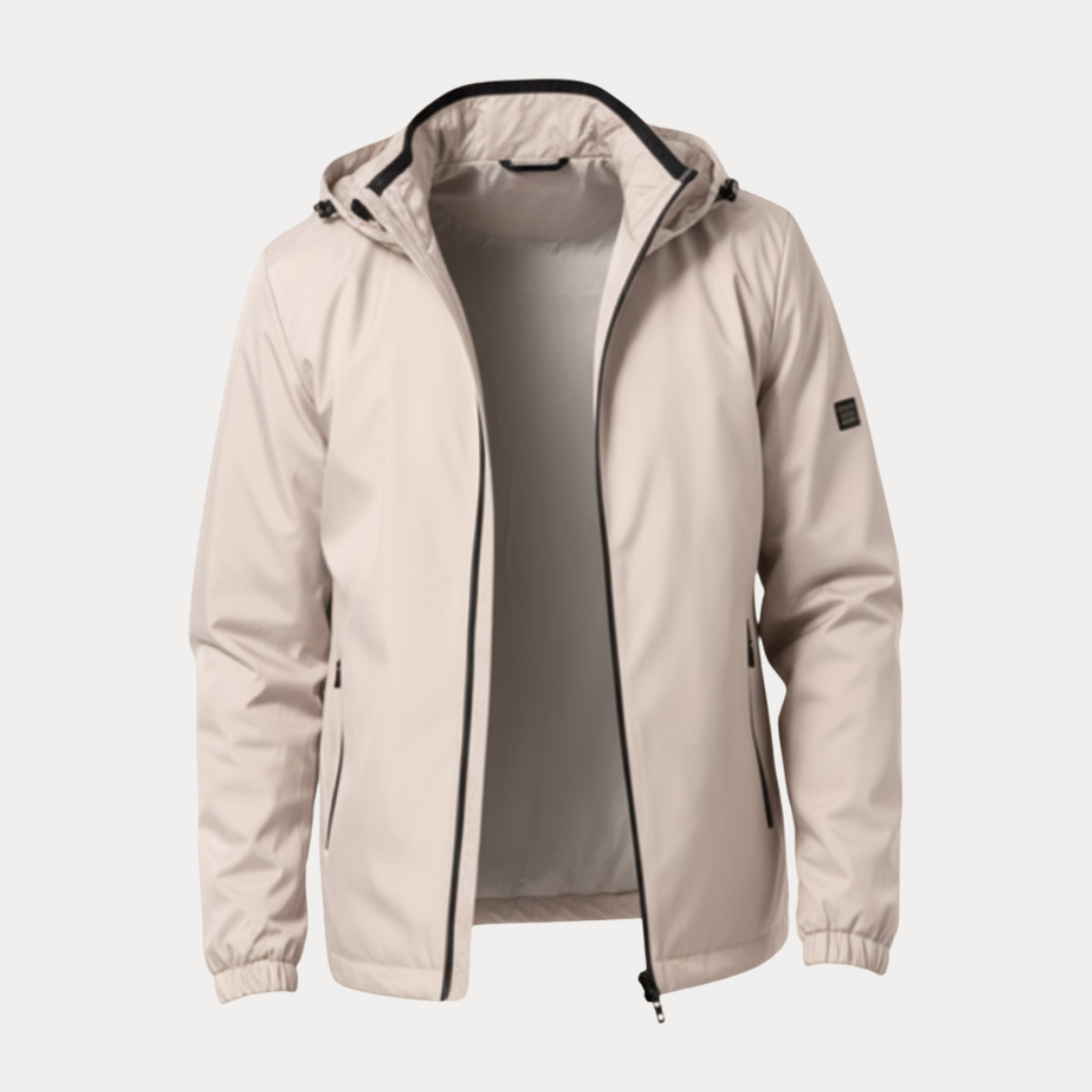 Walter | Giacca Uomo Impermeabile con Cappuccio Integrato