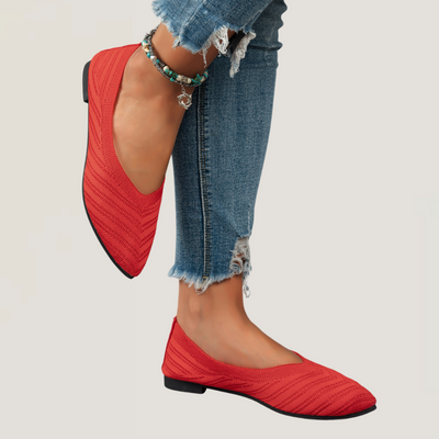 Arianna | Ballerine a Punta in Maglia
