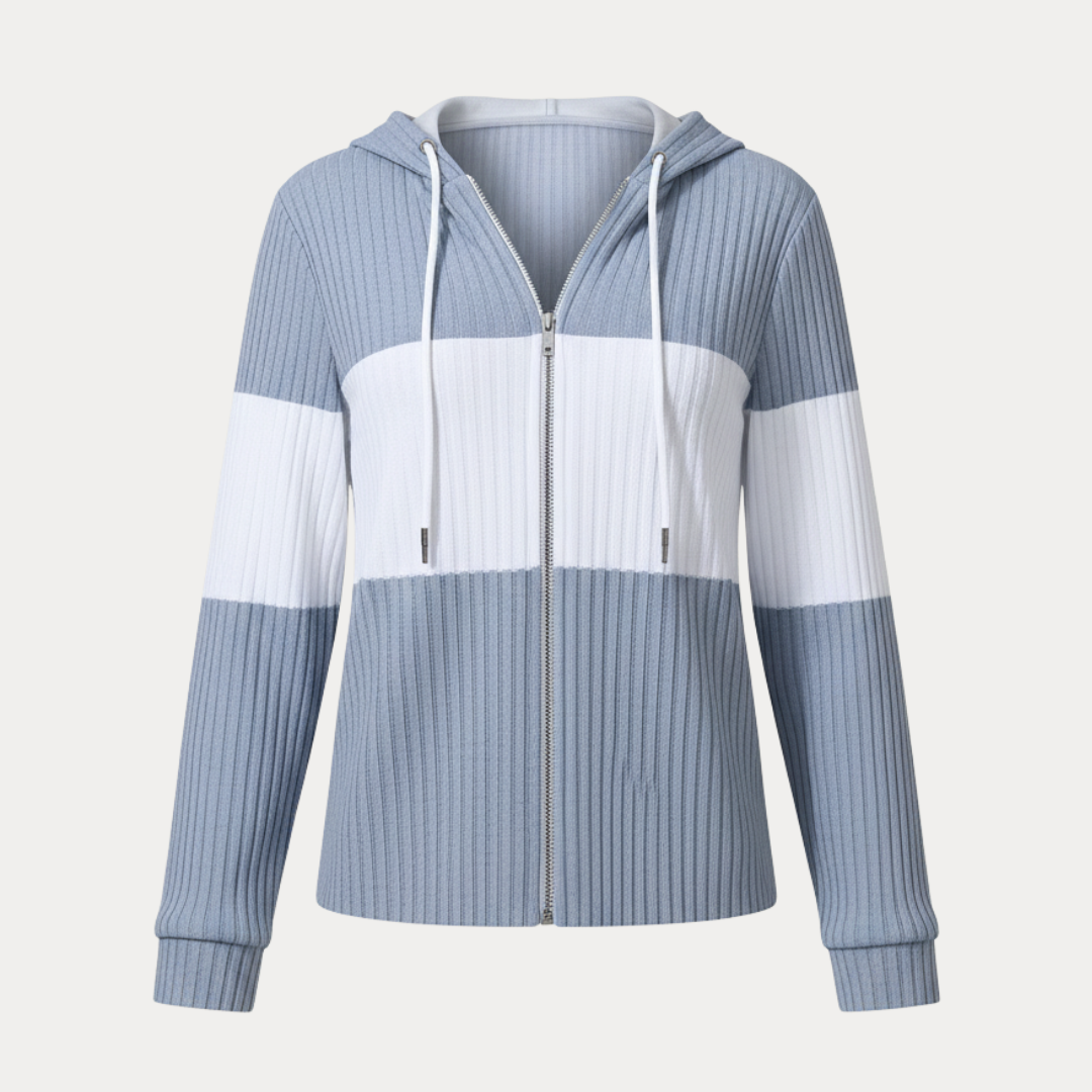 Veronica | Felpa Donna con Cappuccio e Linee Armoniose