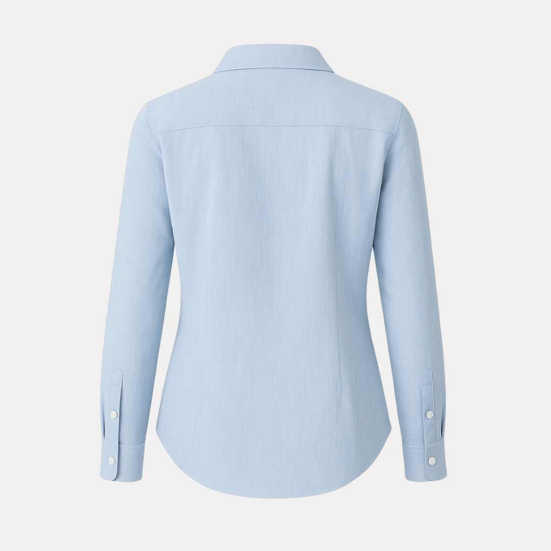 Azzurra | Camicia con Maniche Arrotolabili