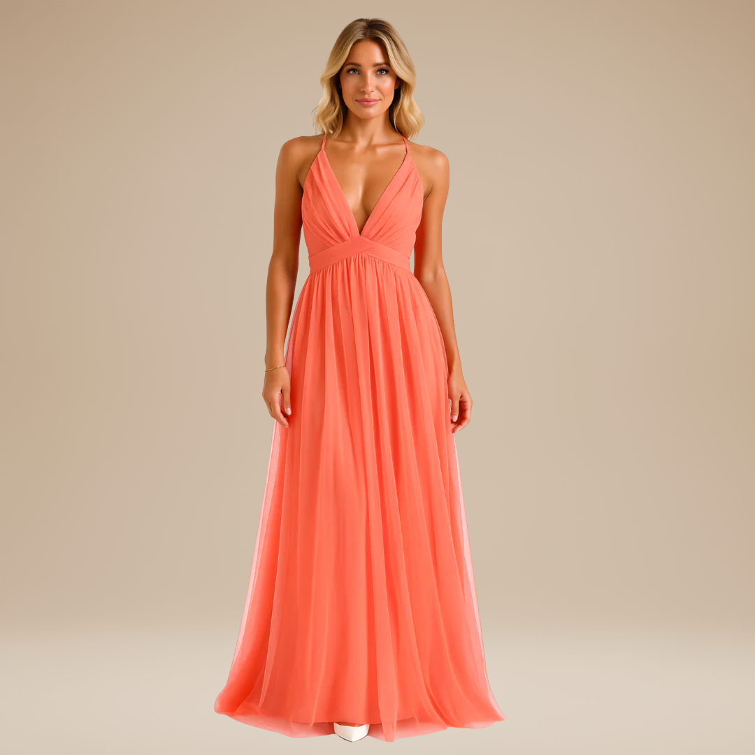 Mirella | Abito Lungo in Tulle