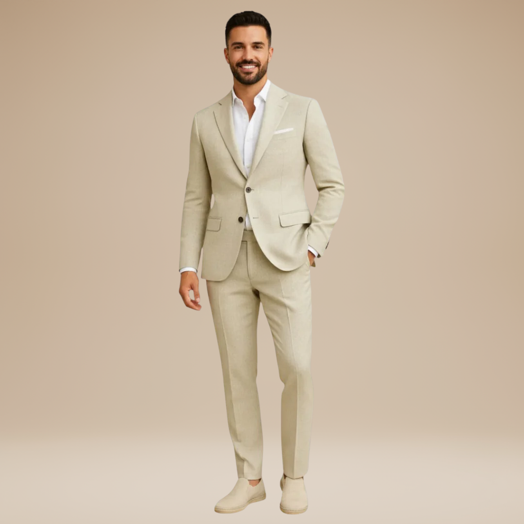 Julian | Abito leggero da uomo in misto lino