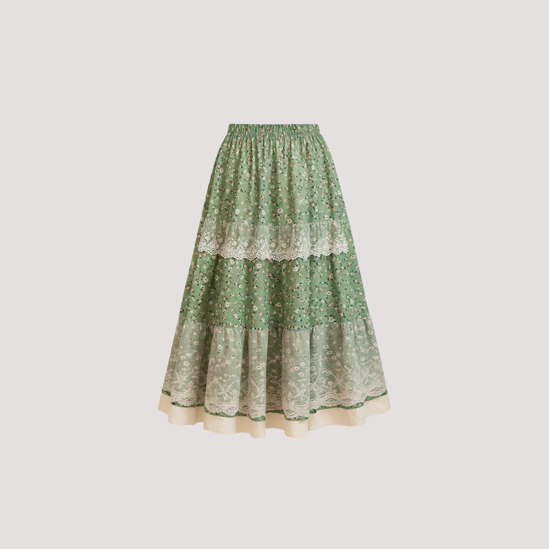 Rosaria | Gonna Lunga Floreale