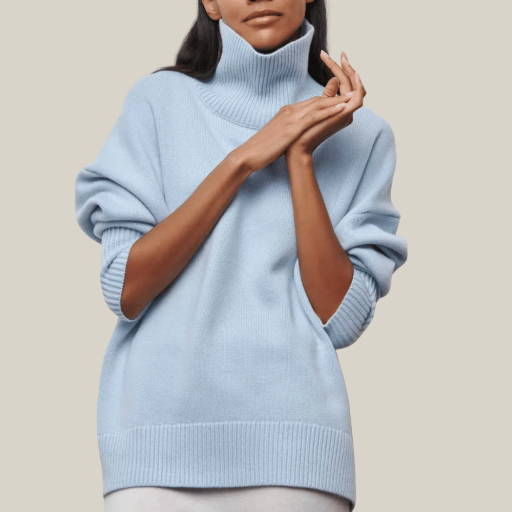 Marcella | Maglione Collo Alto Raffinato