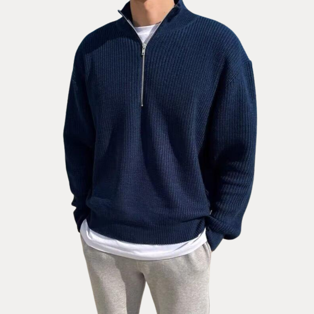 Matteo | Maglione Uomo Mezza Zip