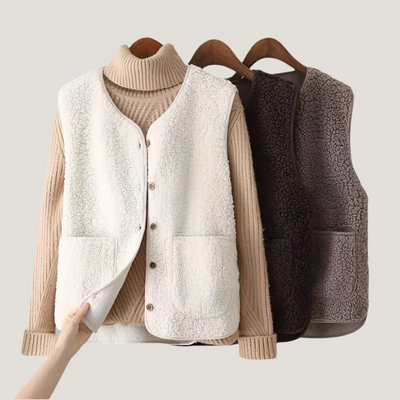 Ludovica | Gilet in Pile Morbido e Caldo
