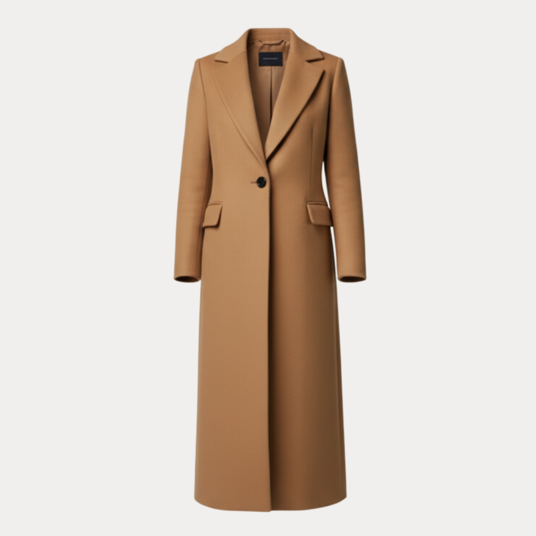 Adele | Women's Long Coat in Refined and Elegant Style
