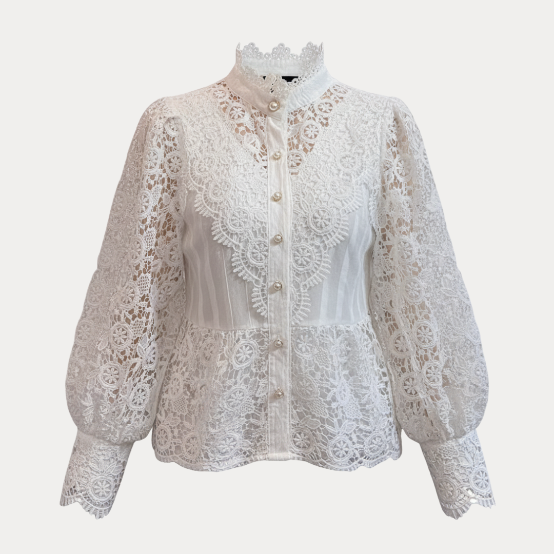 Anita | Blusa Donna Ricamata con Dettagli Intricati