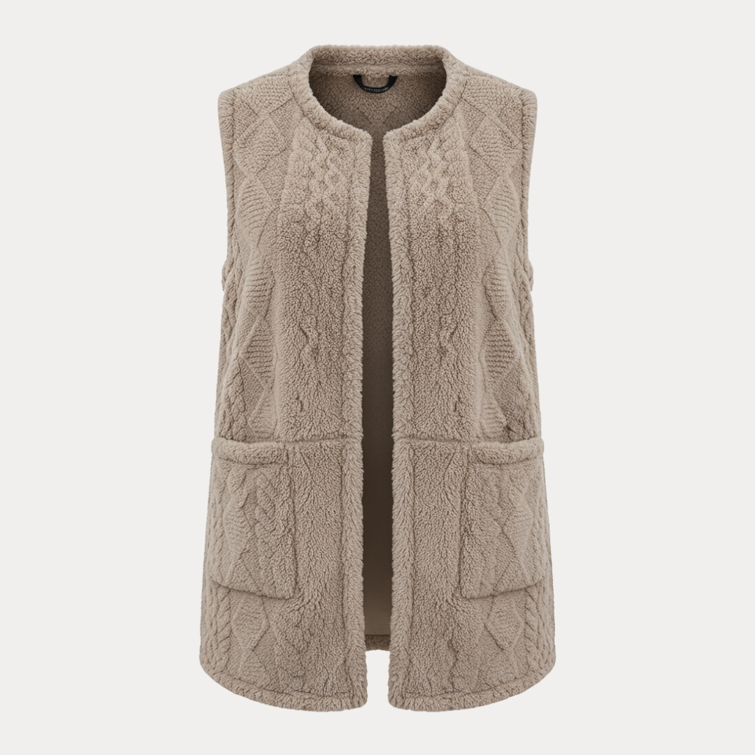 Caterina | Gilet Donna Senza Maniche Morbido