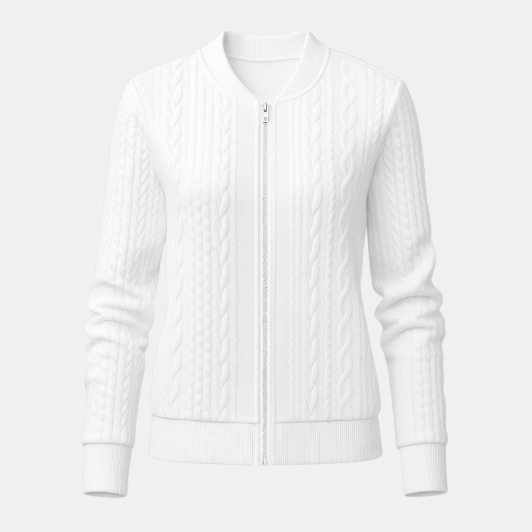 Elena | Cardigan Bomber Elegante