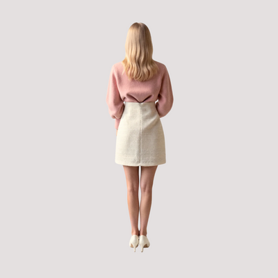Angelica | Gonna Mini a Vita Alta
