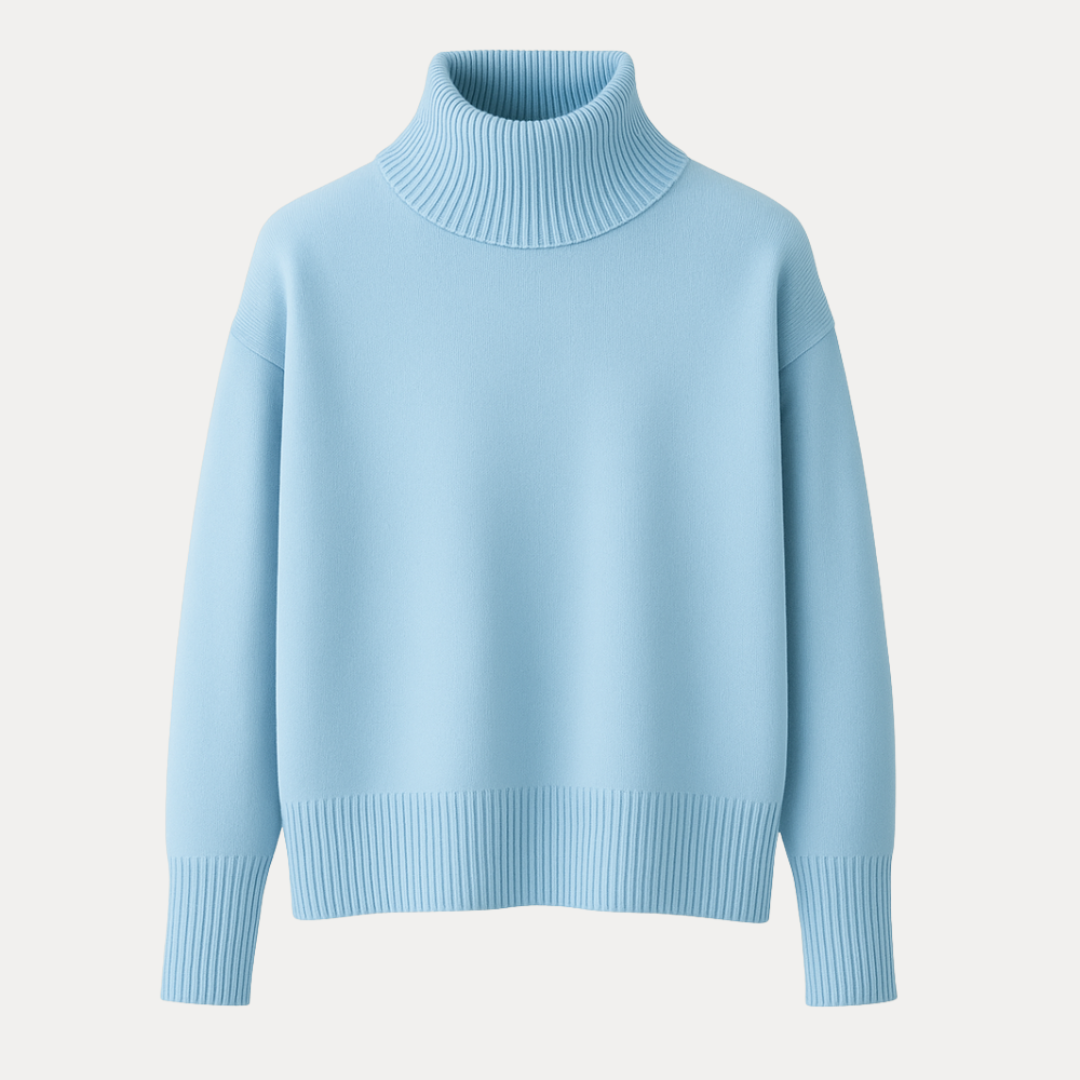 Marcella | Maglione Collo Alto Raffinato