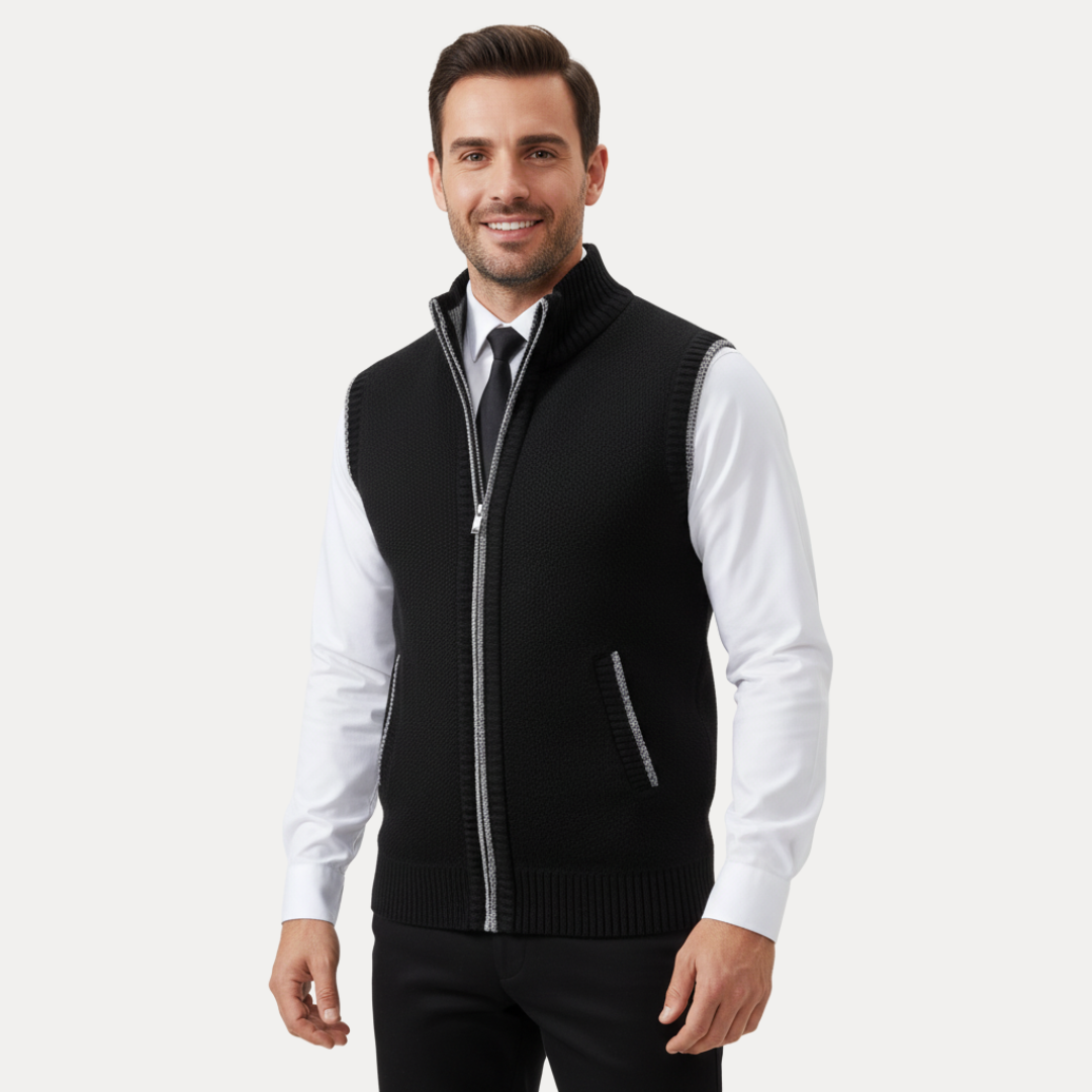Valerio | Gilet in Maglia da Uomo