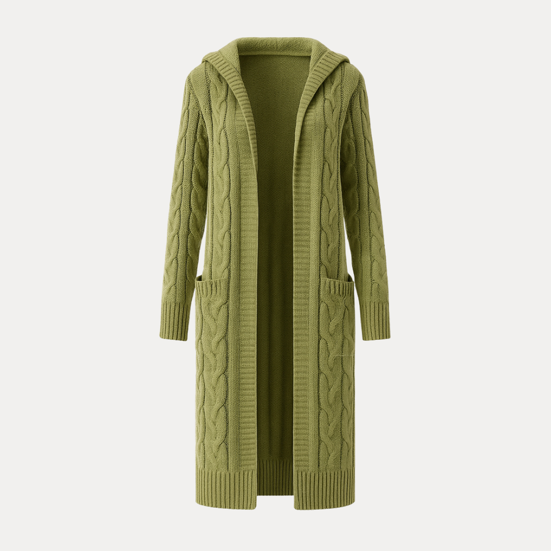 Giulia | Cardigan a Treccia Donna