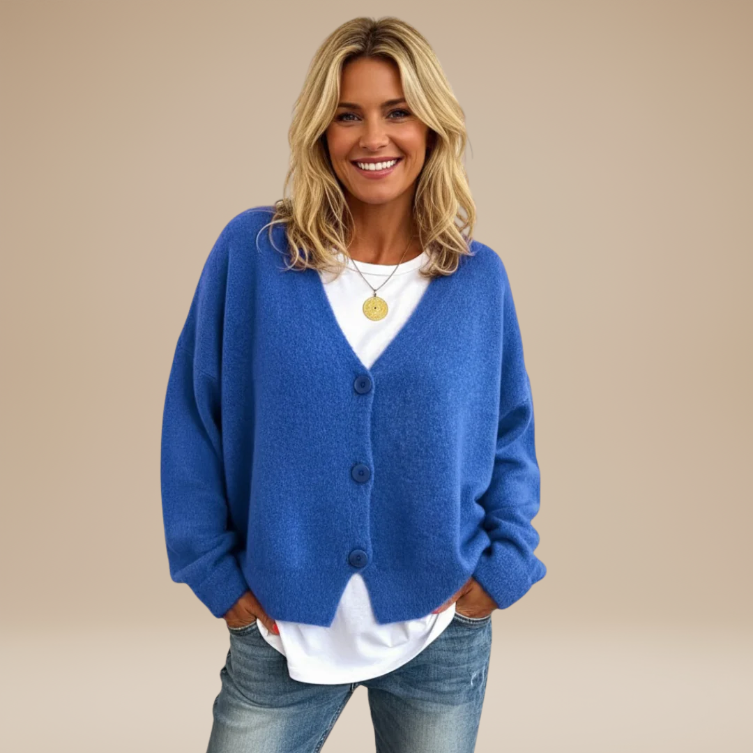 Ginevra | Cardigan Donna con Bottoni