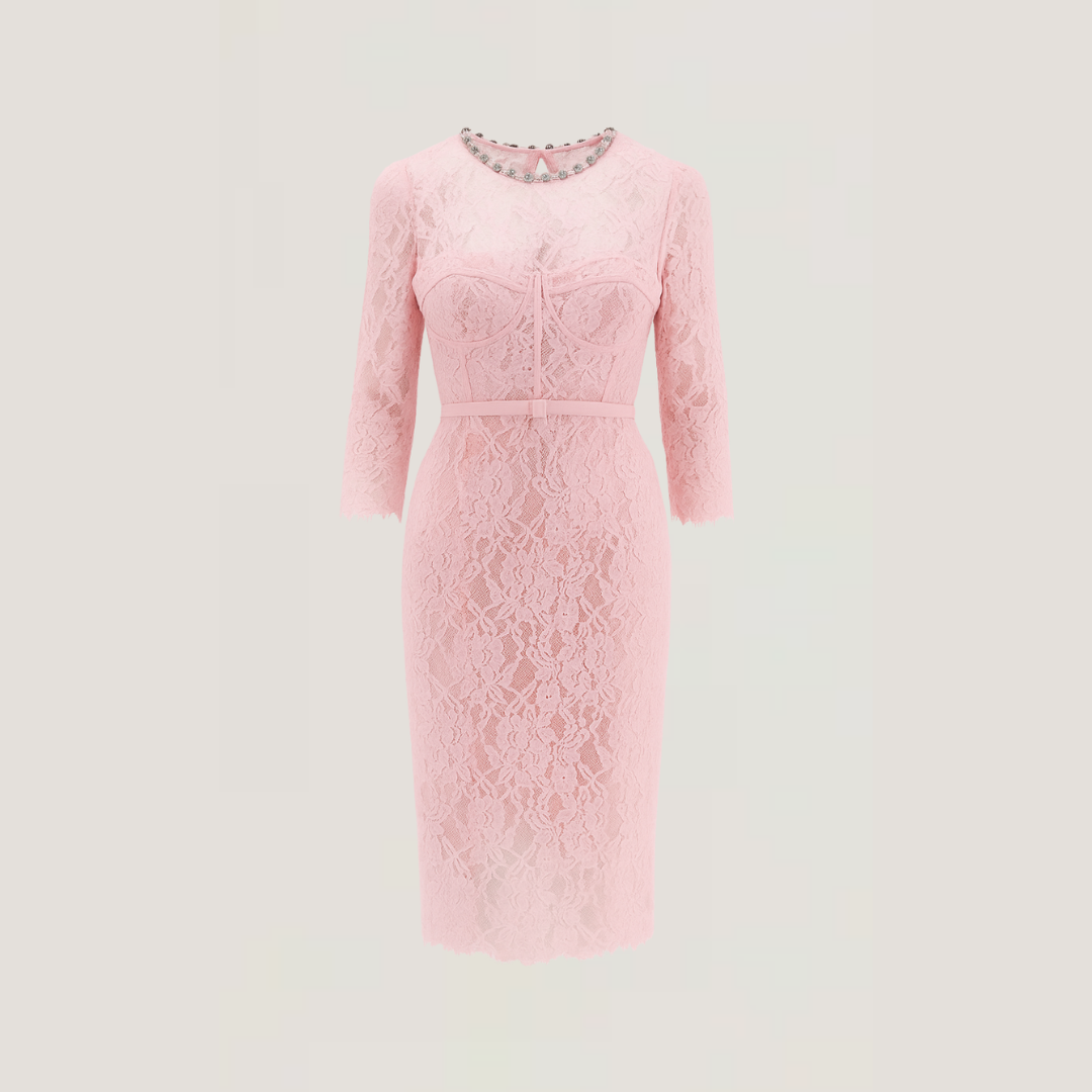 Camilla | Abito Elegante con Dettagli Preziosi