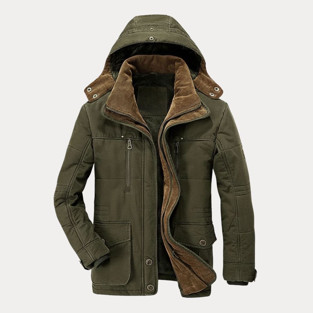 Gerardo | Giacca Invernale Uomo con Cappuccio Integrato