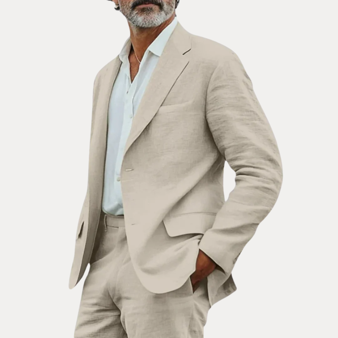 Lorenzo | Abito sartoriale da uomo in lino