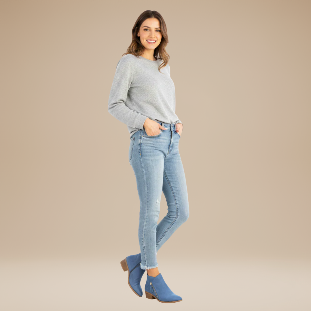 Sabrina | Stivaletti con Zip Laterale