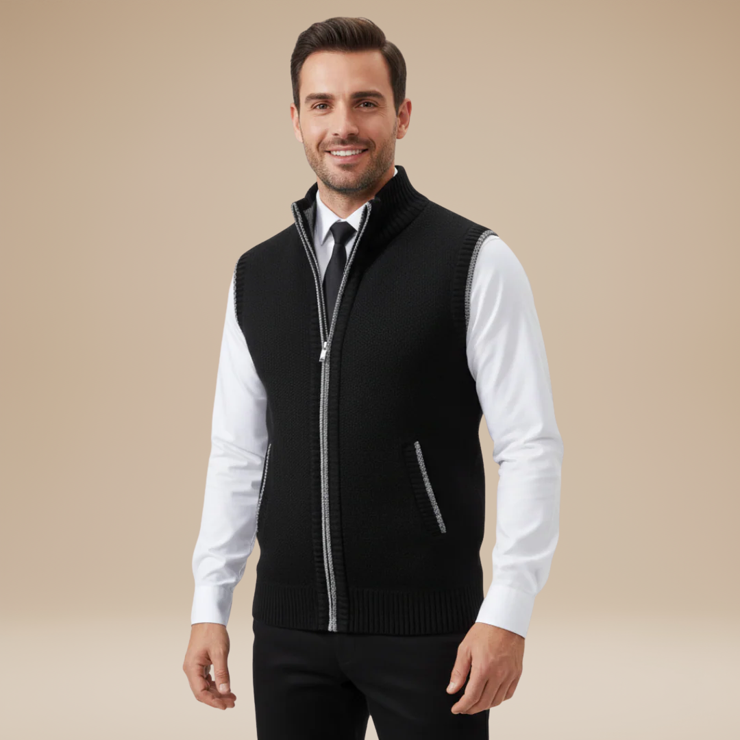 Valerio | Men's Knitted Vest