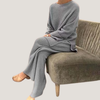 Annalisa | Completo Loungewear in Maglia a Coste