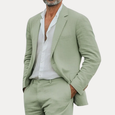 Lorenzo | Abito sartoriale da uomo in lino