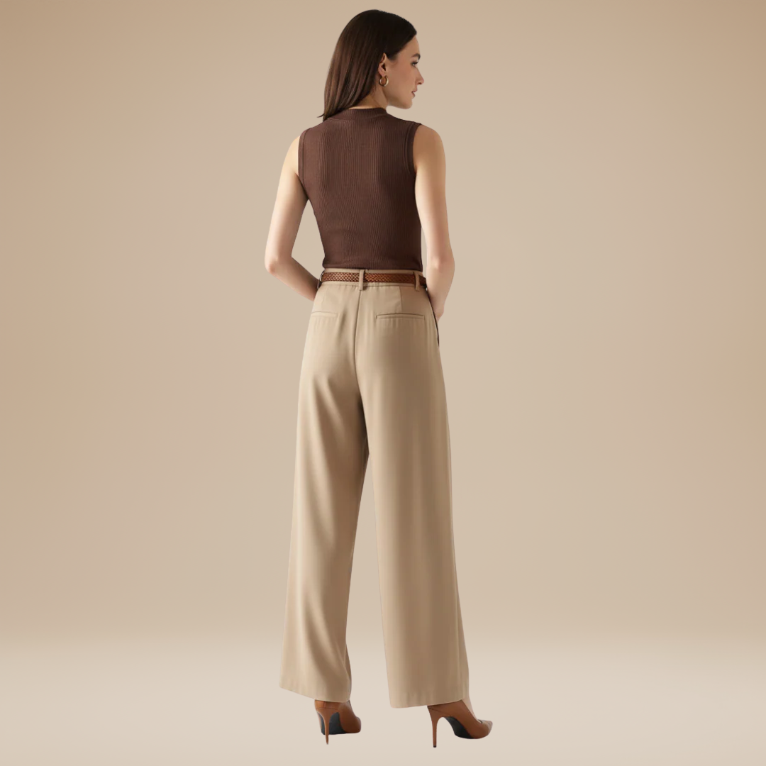 Chiara | Tailored Wide-Legged Trousers