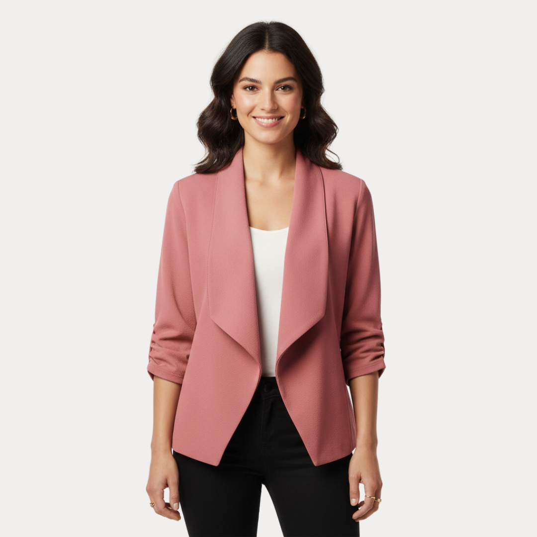 Giulia | Blazer Leggero Aperto da Donna