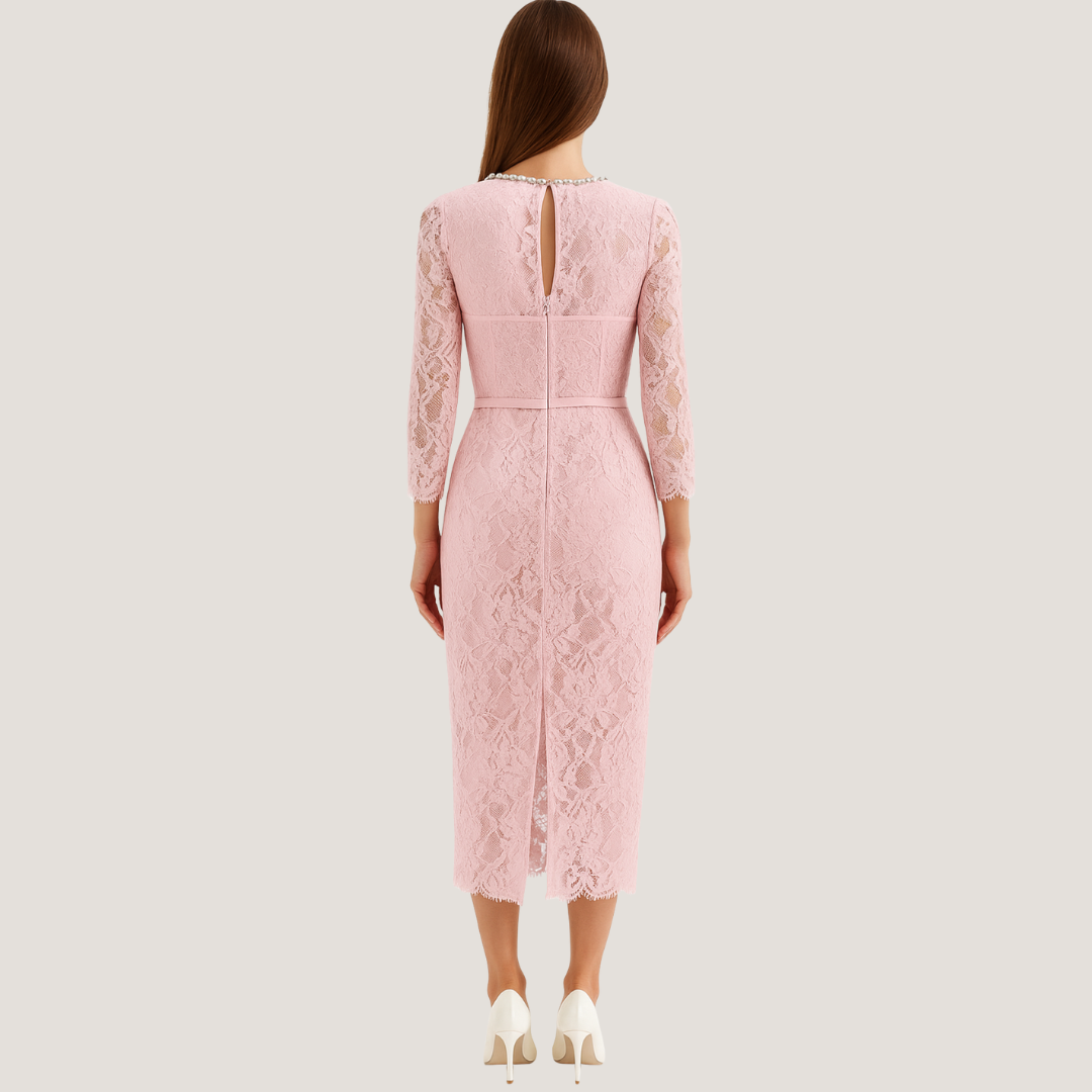 Camilla | Abito Elegante con Dettagli Preziosi