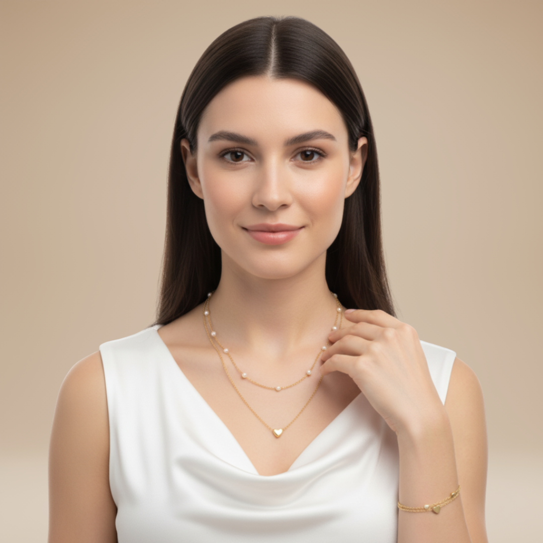 Flavia | Set Collana e Bracciale Donna Elegante e Delicato