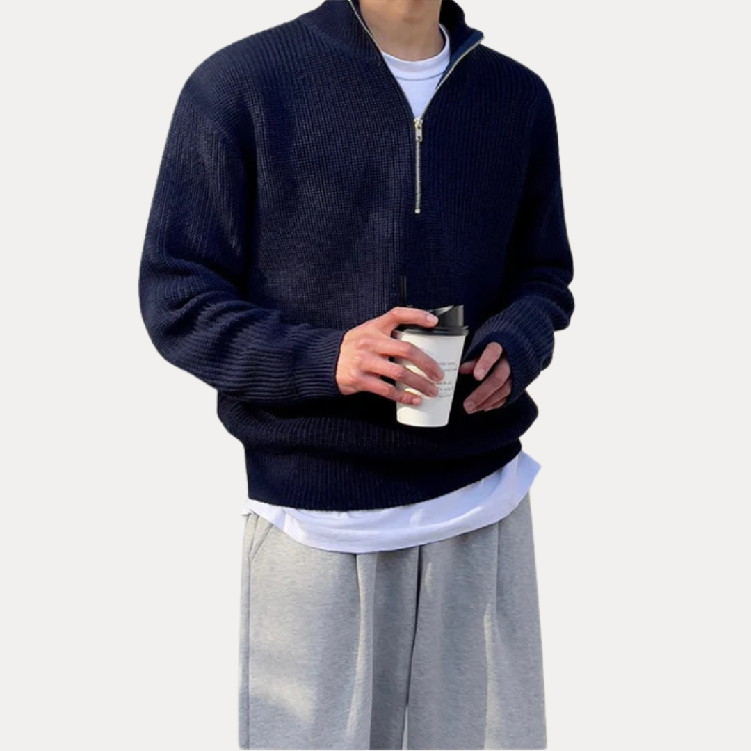 Matteo | Maglione Uomo Mezza Zip