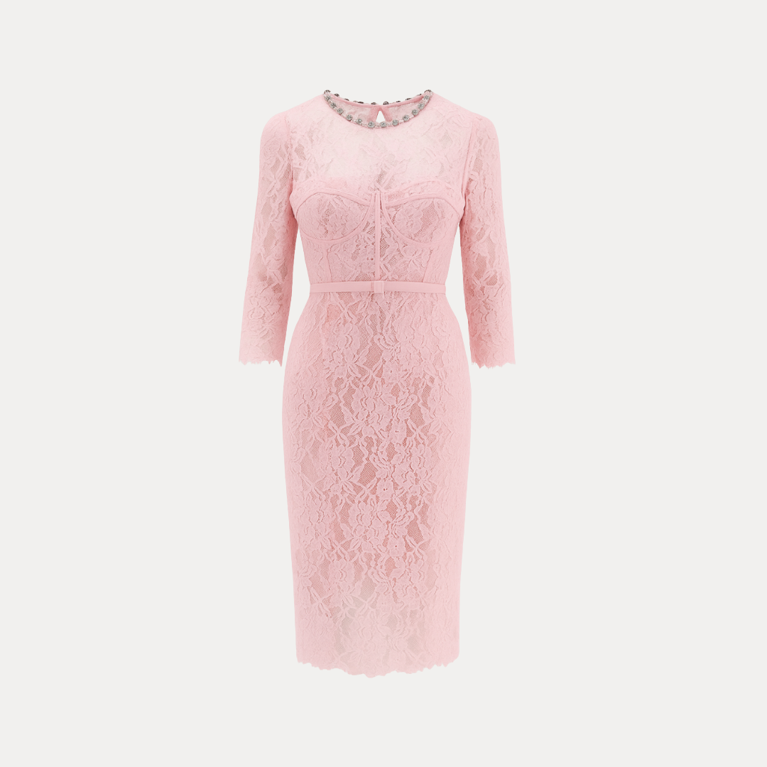 Camilla | Abito Elegante con Dettagli Preziosi