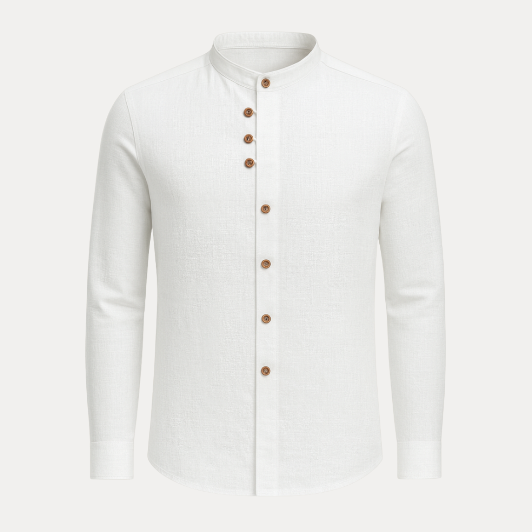 Ruben | Camicia Uomo Collo Coreana