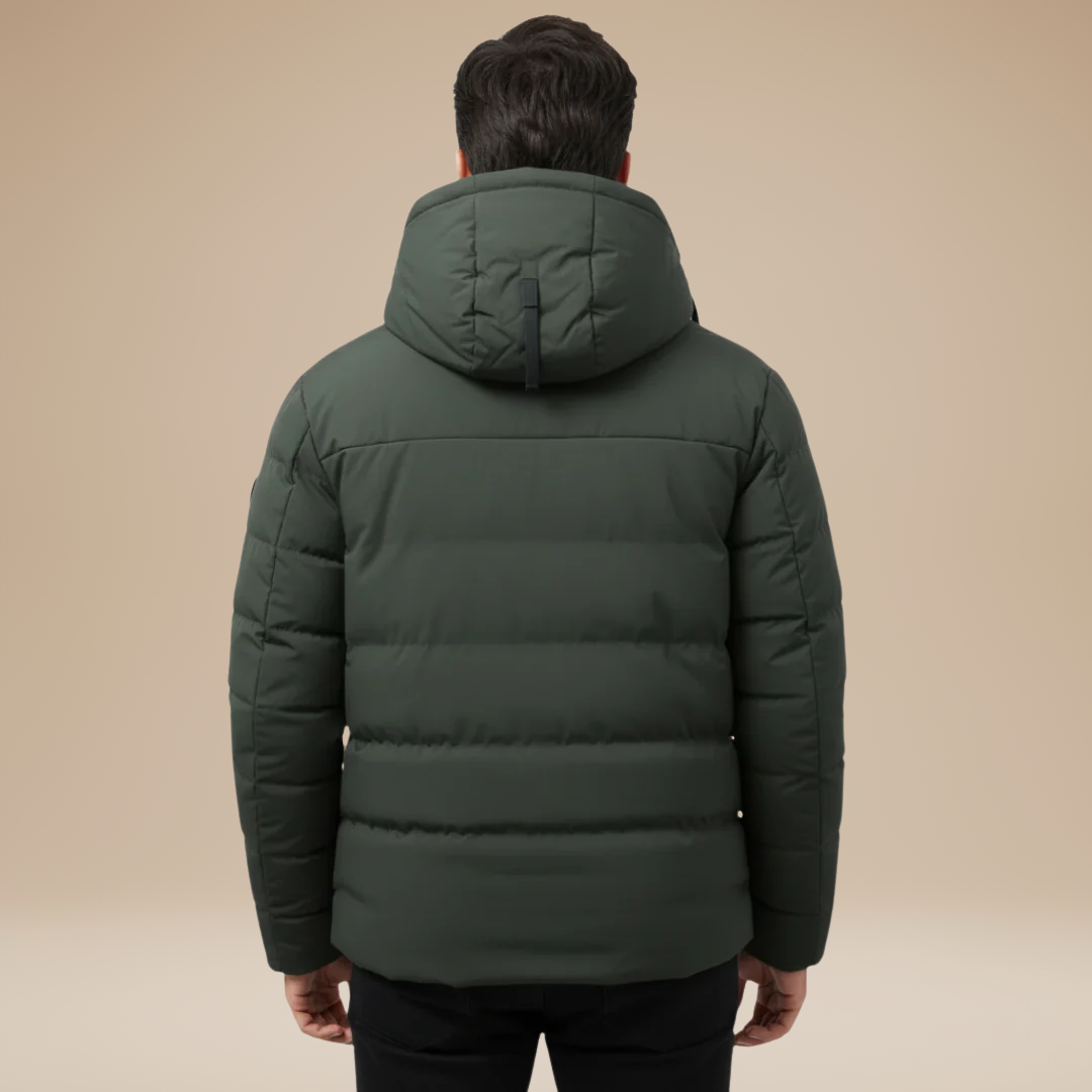 Raffaele | Men's Winter Down Jacket with Modern Hood