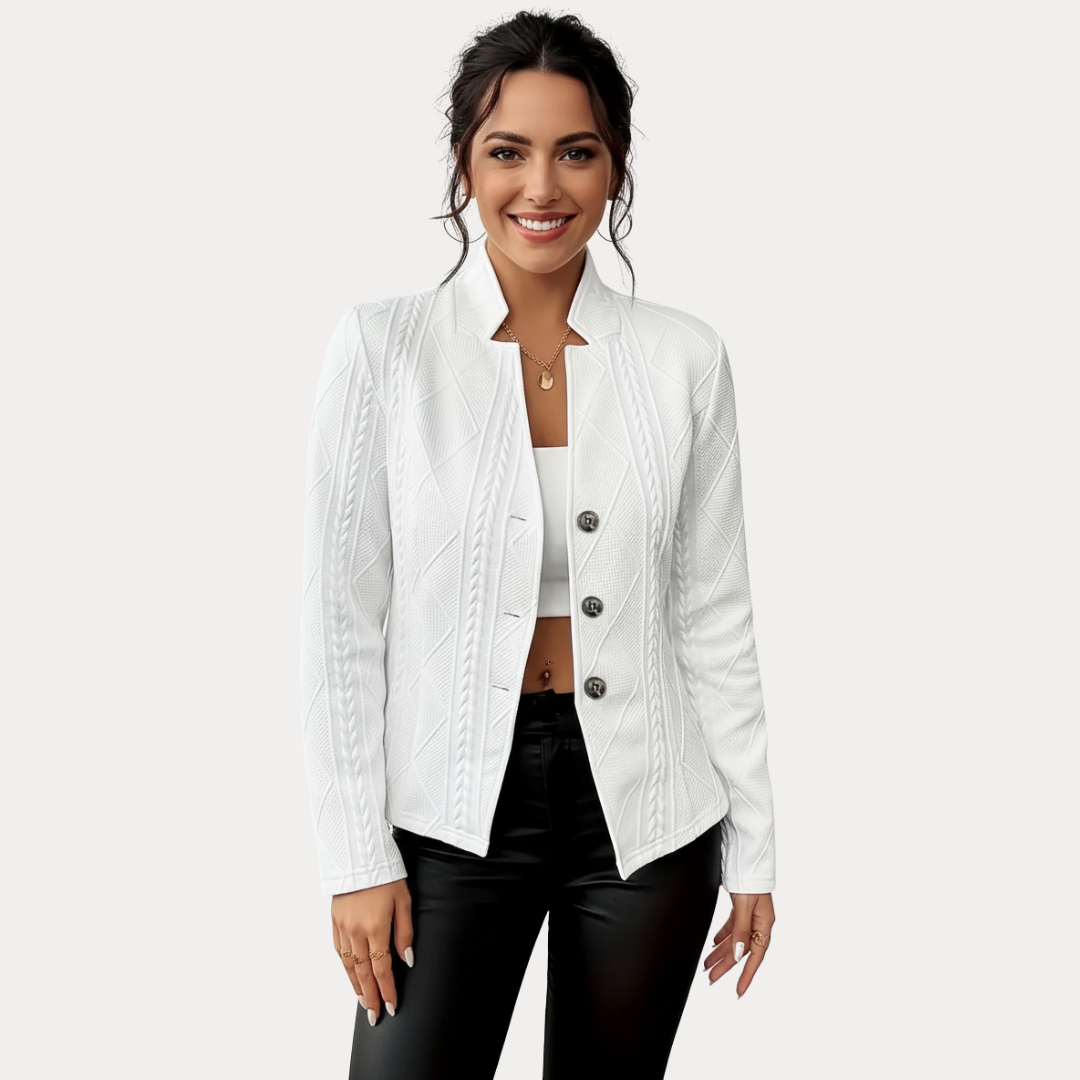 Alessia | Blazer Attillato Donna con Bottoni Elegante