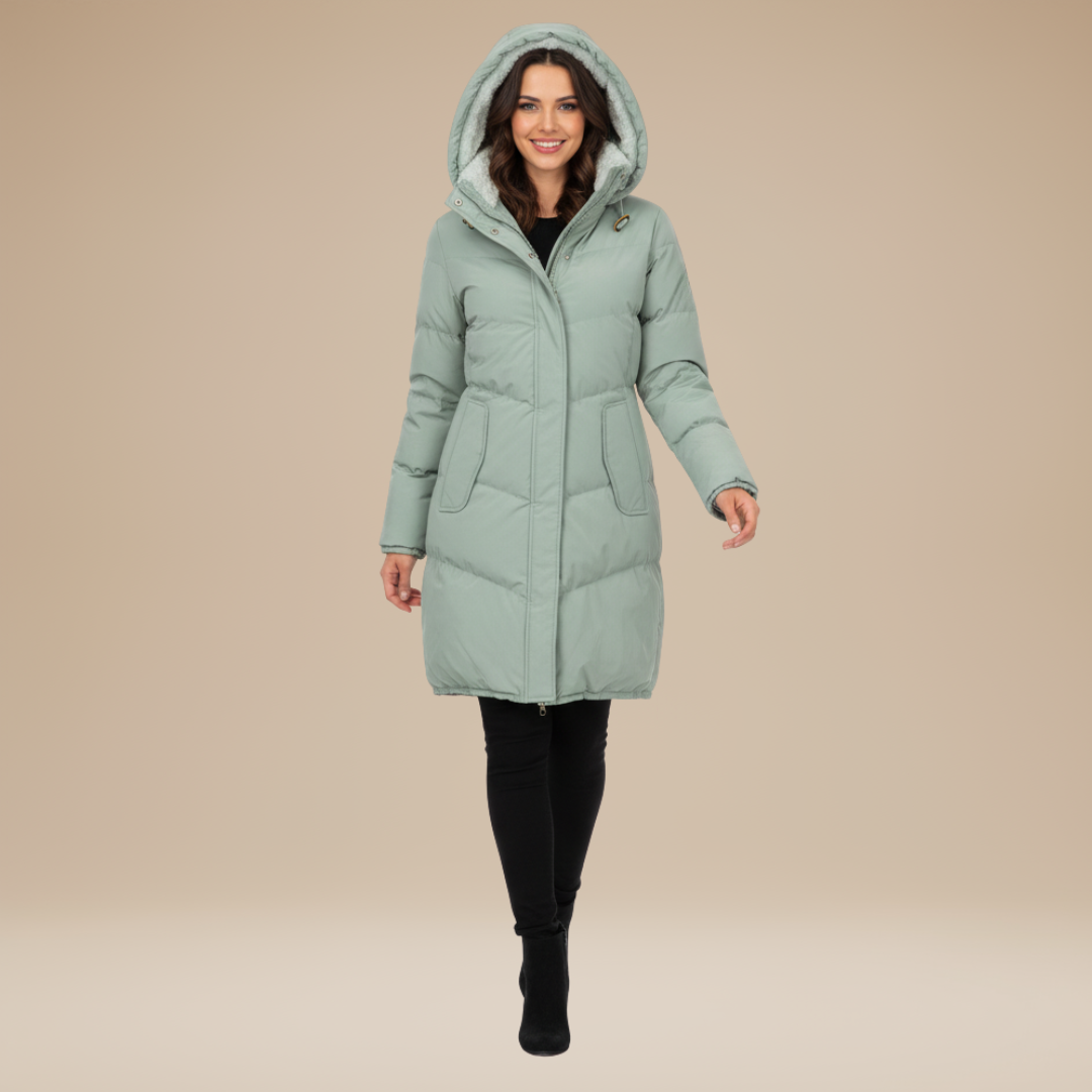 Wanda | Parka Invernale Lungo Donna con Cappuccio