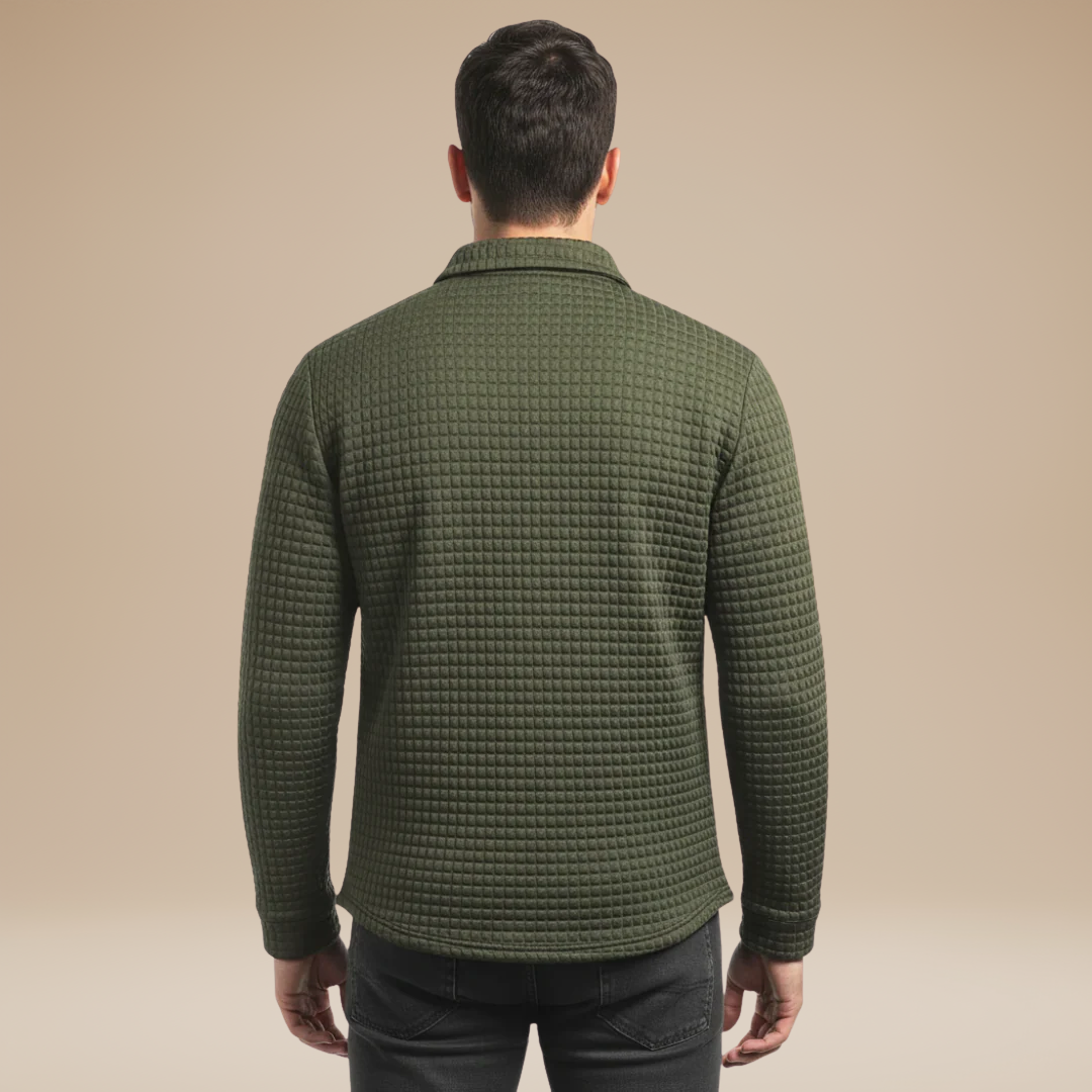 Enrico | Long-Sleeved Polo Shirt