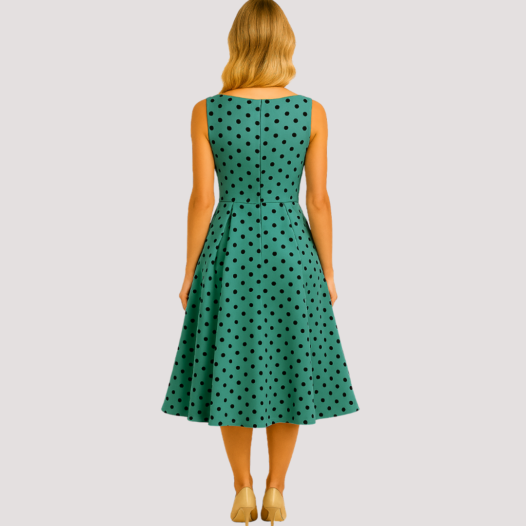 Jacinta | Abito Midi a Pois