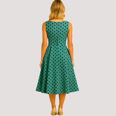 Jacinta | Abito Midi a Pois