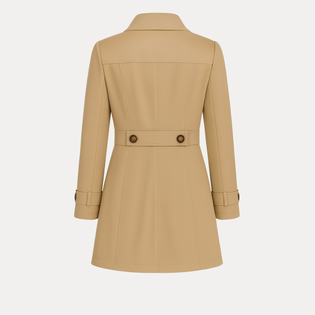 Valentina | Trench Classico con Colletto Revers