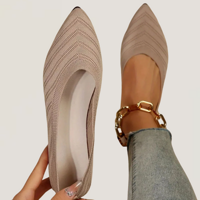 Arianna | Ballerine a Punta in Maglia