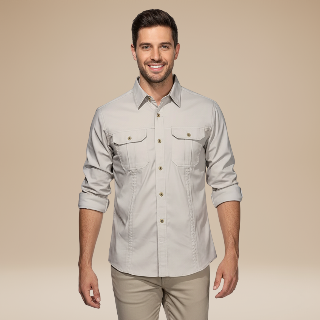 aaNiccolò | Camicia Uomo Outdoor Stile Pulito e Deciso