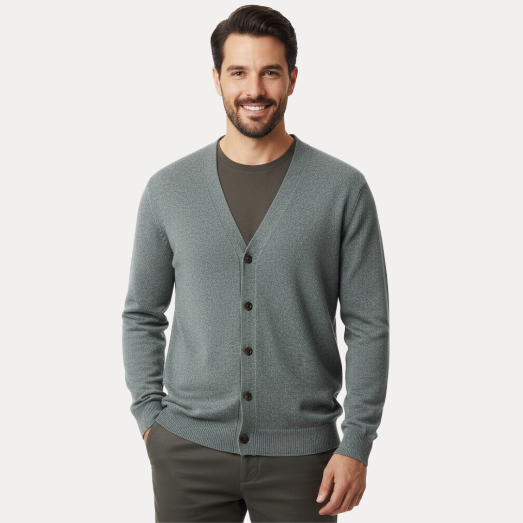Alaric | Cardigan da uomo in misto cashmere