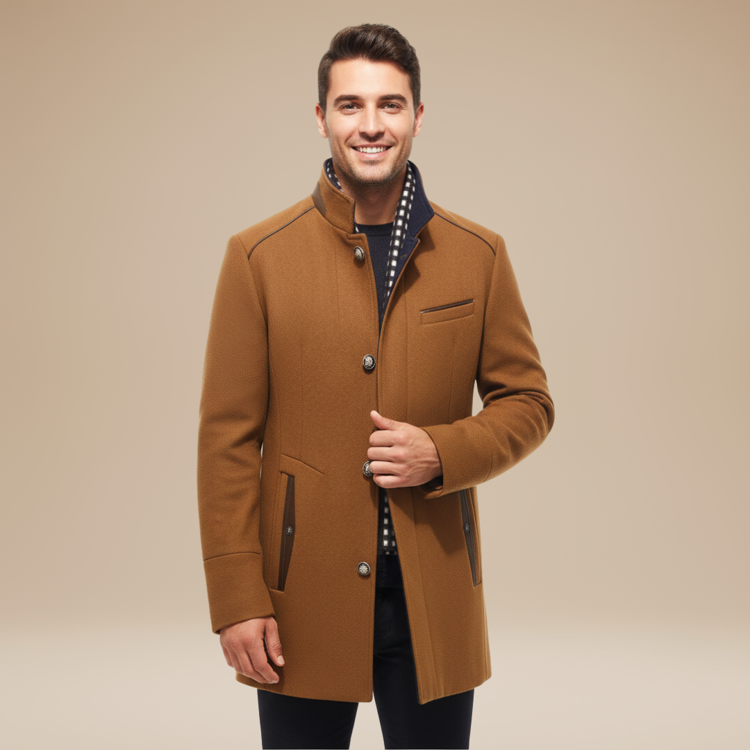 Santino | Cappotto Uomo Elegante Stile Moderno e Caldo