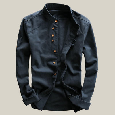 Luca | Camicia Uomo Collo Coreana
