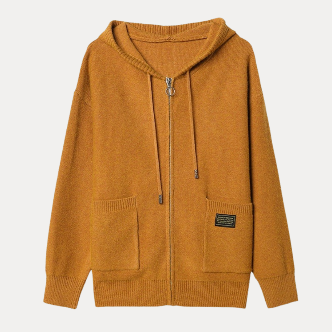 Vittoria | Cardigan con zip casual-chic