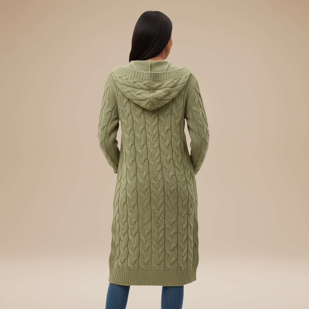 Giulia | Women's Cable Knit Cardigan