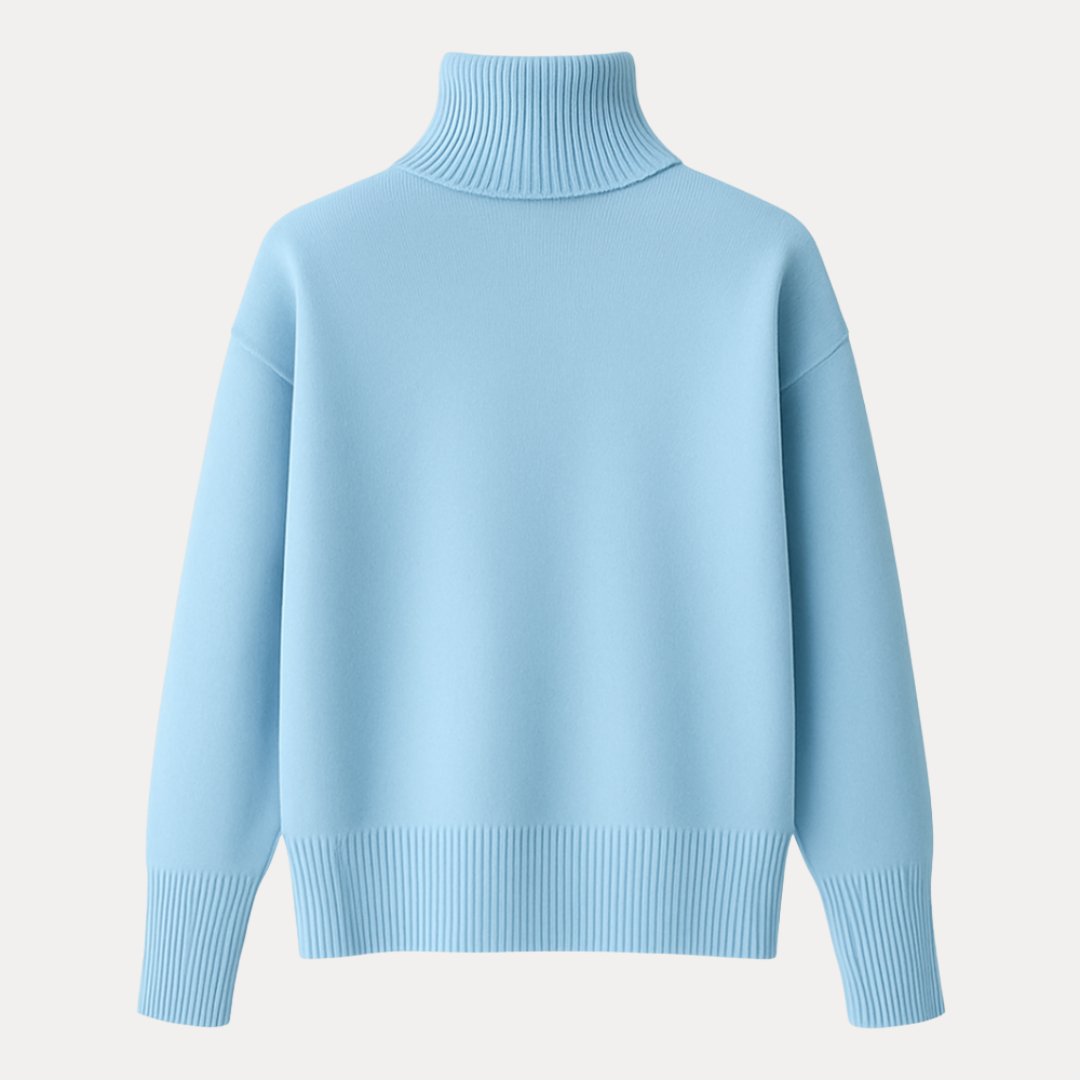 Marcella | Maglione Collo Alto Raffinato